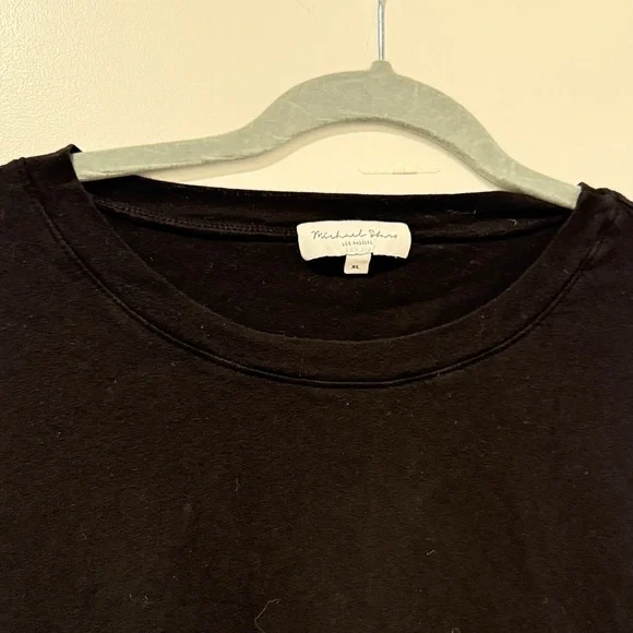 Michael Stars Black Short Sleeve Tee - Picture 4 of 7